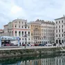 Piazza Ponterosso giovedì mattina, all'indomani del furto. Foto Silvano