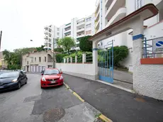 Le abitazioni coinvolte di via Belpoggio (Silvano)