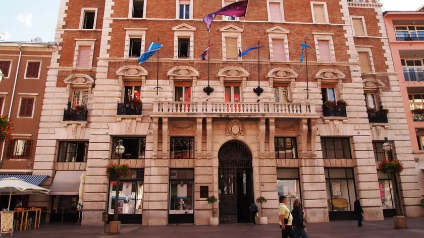 Il municipio di Fiume