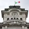 Il municipio in piazza Unità (Lasorte)