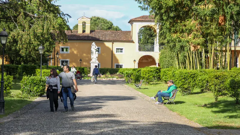 Un’immagine del parco Coronini Cronberg foto Tibaldi