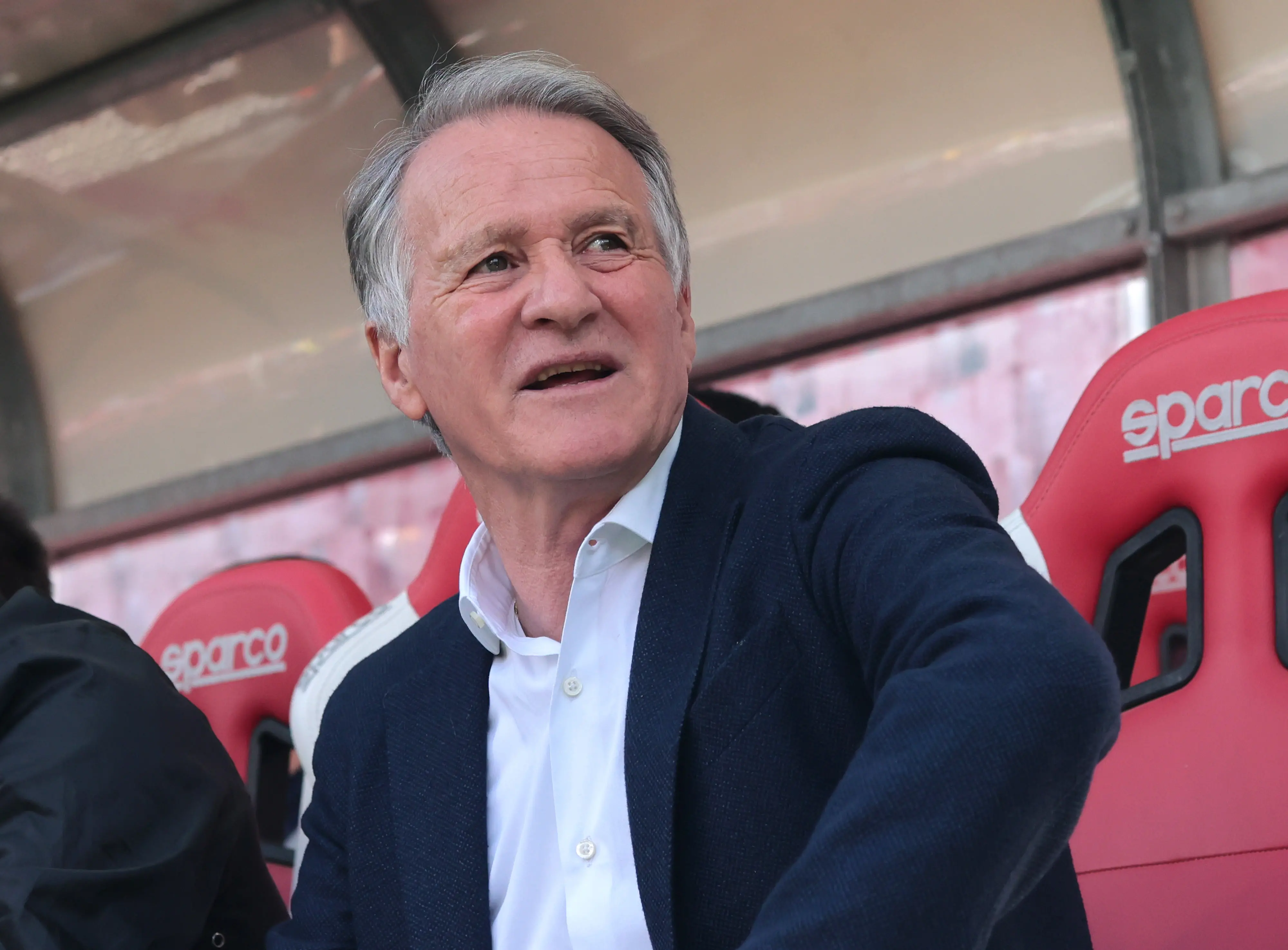 Attilio Tesser, allenatore della Triestina (Foto Andrea Lasorte)