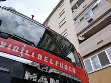 I Vigili del Fuoco in via Molino a Vento ph Massimo Silvano