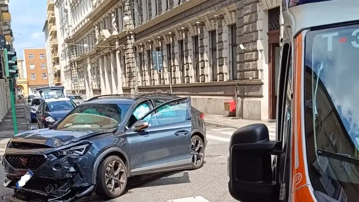L'incidente in via Milano