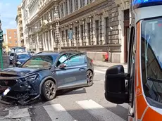 L'incidente in via Milano