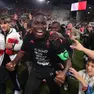 Il sorriso di Omar Correia dopo la salvezza (Lasorte)