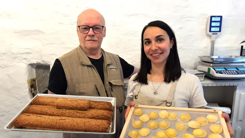 Mauro Gridelli e Arezia D’Anza Foto Lasorte