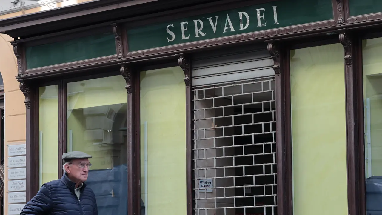 Con la romana Pompi la ex merceria Servadei diverrà il regno del Tiramisù. Foto Lasorte e Silvano