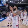 Denzel Valentine, tra i più in ombra di Trieste in gara-1: solo 5 punti con 2/9 dal campo (Foto Ciamillo/Lasorte)