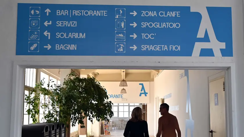 Il rinnovato Bagno Ausonia (Bruni)