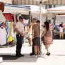 Un presidio di vigilanza in occasione del mercato in piazza (Bonaventura)