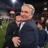 Tesser dopo la salvezza ottenuta nel play-out col Caldiero (Foto Lasorte)