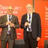 Guido Modugno, docente dell’Università di Trieste con Umberto Martinuzzi, vicepresidente Cassa Rurale Fvg