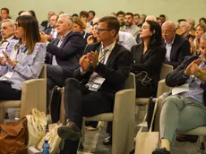 Il pubblico all'evento (Tibaldi)