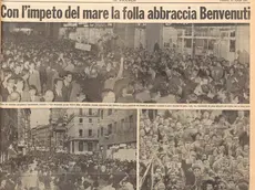 La pagina del Piccolo che racconta quel giorno