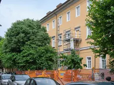 Il cantiere all'Ospedale Maggiore (Silvano)