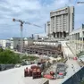 Una panoramica del cantiere di Cattinara (Silvano)