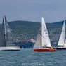 Una fase del Trofeo Rosa dei Venti Traditional, regata che si è disputata sabato 17 maggio (Foto Elena Giolai)