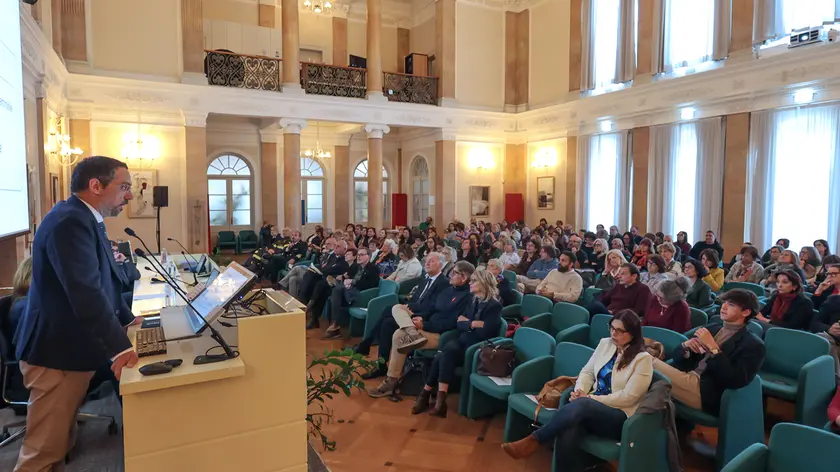 Un momento del convegno “Giovani e famiglia” promosso dai Servizi sociali del Comune Foto Andrea Lasorte