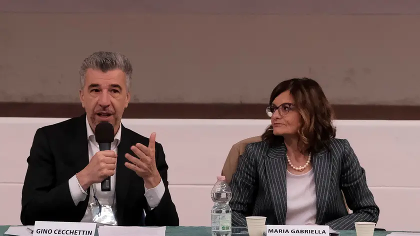 Gino Cecchettin alla Giornata di studi al carcere Due Palazzi di Padova