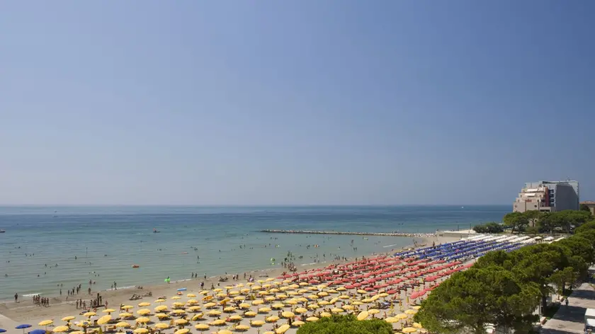 La spiaggia Git di Grado