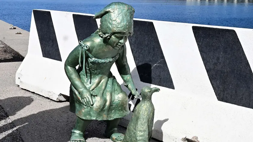Il bozzetto della scultura che verrà sistemata sulle Rive (Bruni)