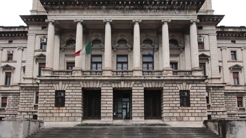Il tribunale di Trieste, dove è stato celebrato il processo. Foto Lasorte