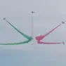 Lo spettacolo delle Frecce Tricolori a Grado (foto Pier Giorgio Minin)