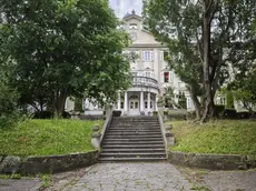 Villa Necker con il suo parco da recuperare. Foto servizio Lasorte