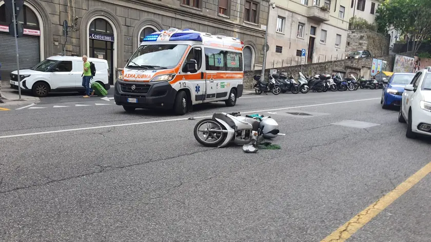 L'incidente in via Giulia