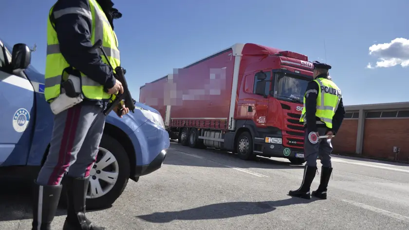 I controlli al confine con la Slovenia