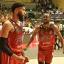 Denzel Valentine e Markel Brown tra i migliori giocatori della stagione biancorossa foto Bruni