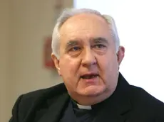 Don Pier Emilio Salvadè in una foto di alcuni anni fa