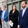 La conferenza stampa di Fratelli d'Italia (Silvano)