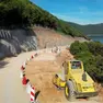 Il cantiere (foto La voce del popolo)