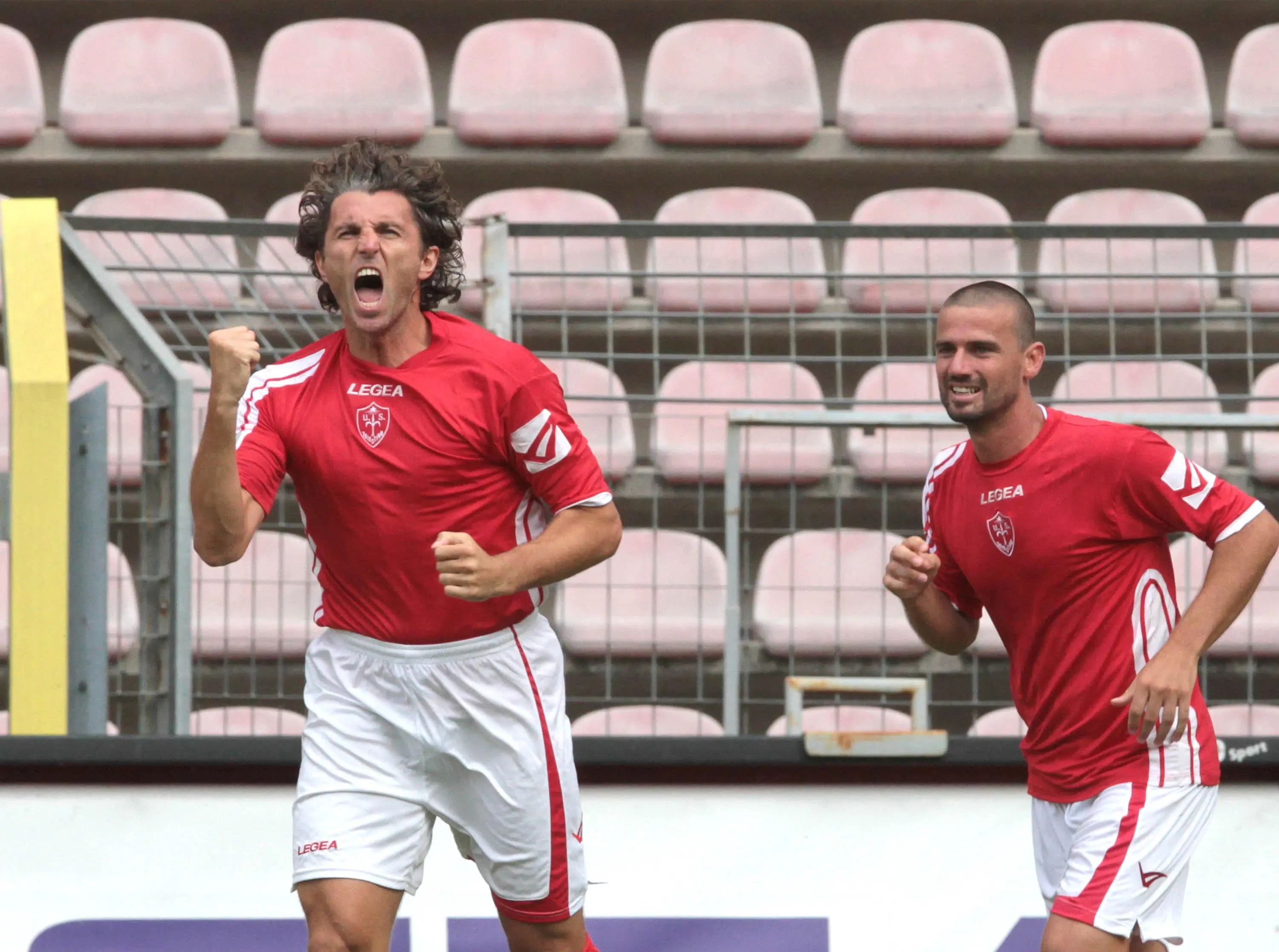 Denis Godeas, miglior marcatore nella storia della Triestina con 89 gol (Foto Lasorte)