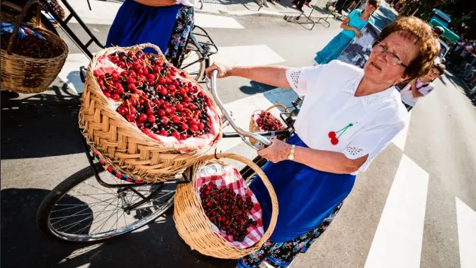 Una passata edizione della Festa delle ciliegie