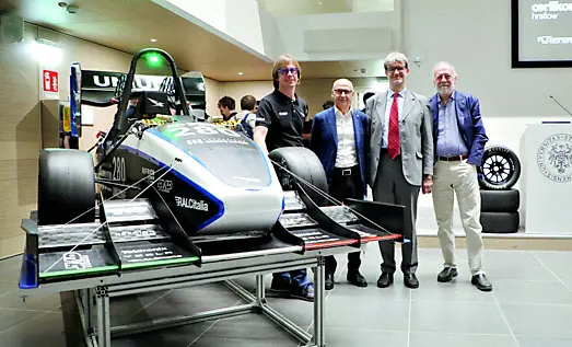 Da sinistra Casarsa, Pinton, Gasparetto, Di Silverio