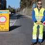 La costiera chiusa per lavori in una foto di archivio (Silvano)