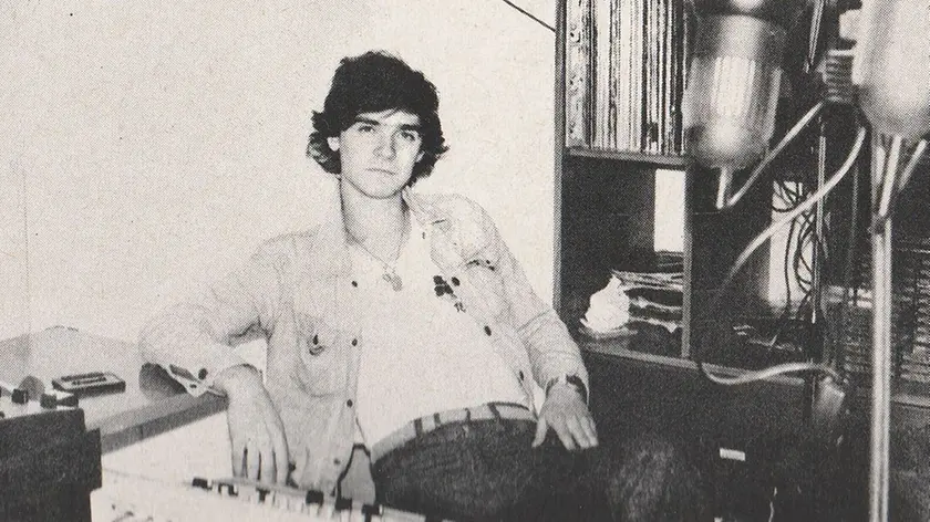 Fabrizio Del Piero in una foto d'epoca