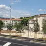 Nelle immagini di Daniele Tibaldi le operazioni di finitura nell’area del piazzale della Casa Rossa