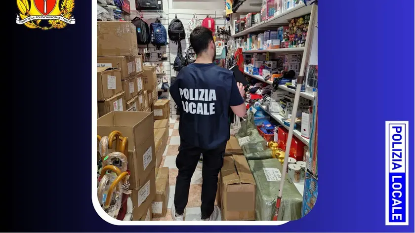 L'operazione della Polizia locale