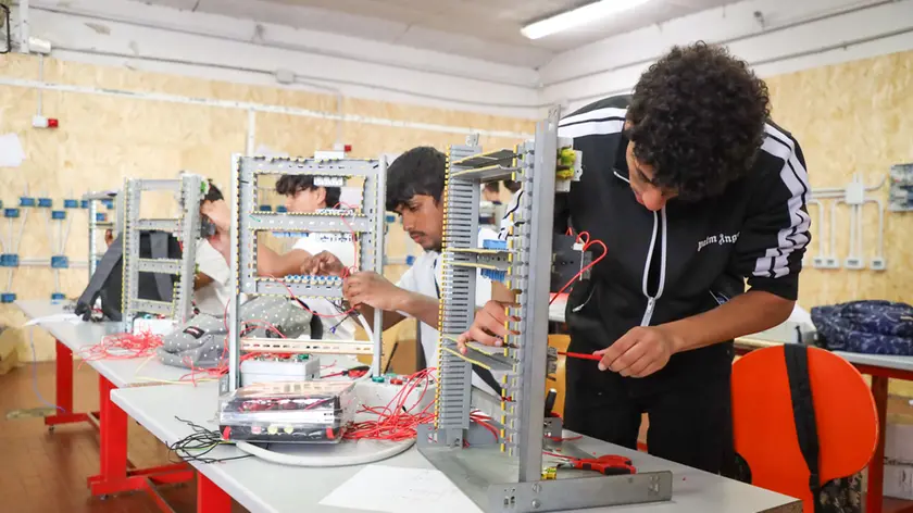 Gli studenti dell’Enfap durante gli esami di qualifica nelle foto di Daniele Tibaldi