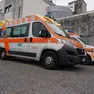 Ambulanze davanti al pronto soccorso dell’ospedale di Gorizia