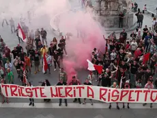 La manifestazione di giovedì a Trieste. Foto e video Lasorte