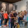 I visitatori della mostra a Gorizia (Tibaldi)