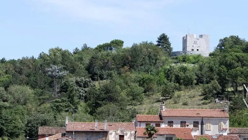 Una veduta del parco comunale del Carso a Monfalcone