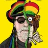Sir Oliver Skardy nella copertina del libro