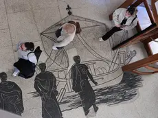 L’ingresso del corpo centrale dell’Università di Trieste, dove la ragazza di origini bengalesi studia, in piazzale Europa. Foto Andrea Lasorte