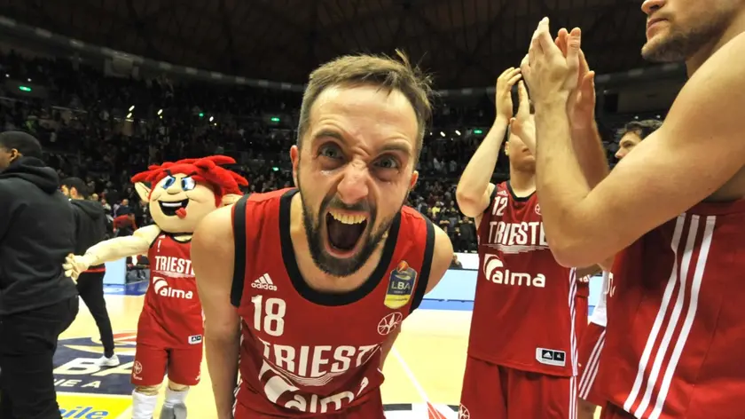La grinta da giocatore di Daniele Cavaliero Foto Bruni